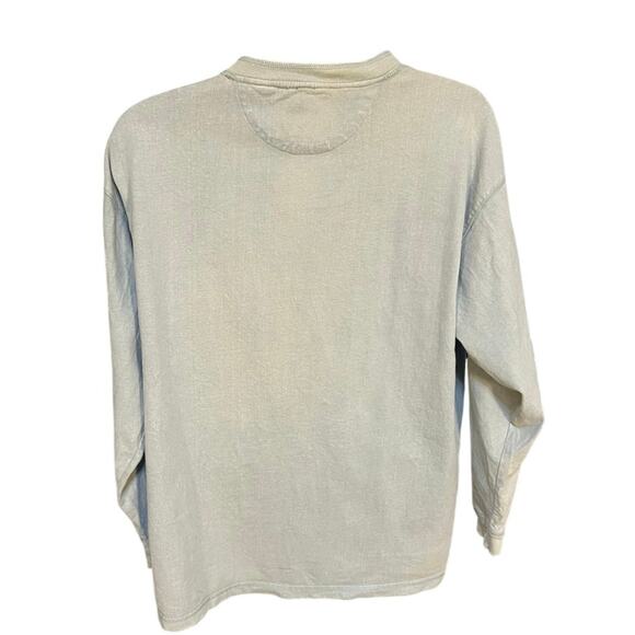 Clearwater Outfitters Light Green Long Sleeve Casual Cotton Henley Size XL - Picture 4 of 11